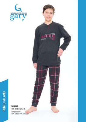 CHLAPSKÉ PYŽAMÁ S/L S40056 Tellini S.R.L. Velkoobchodní oblečení